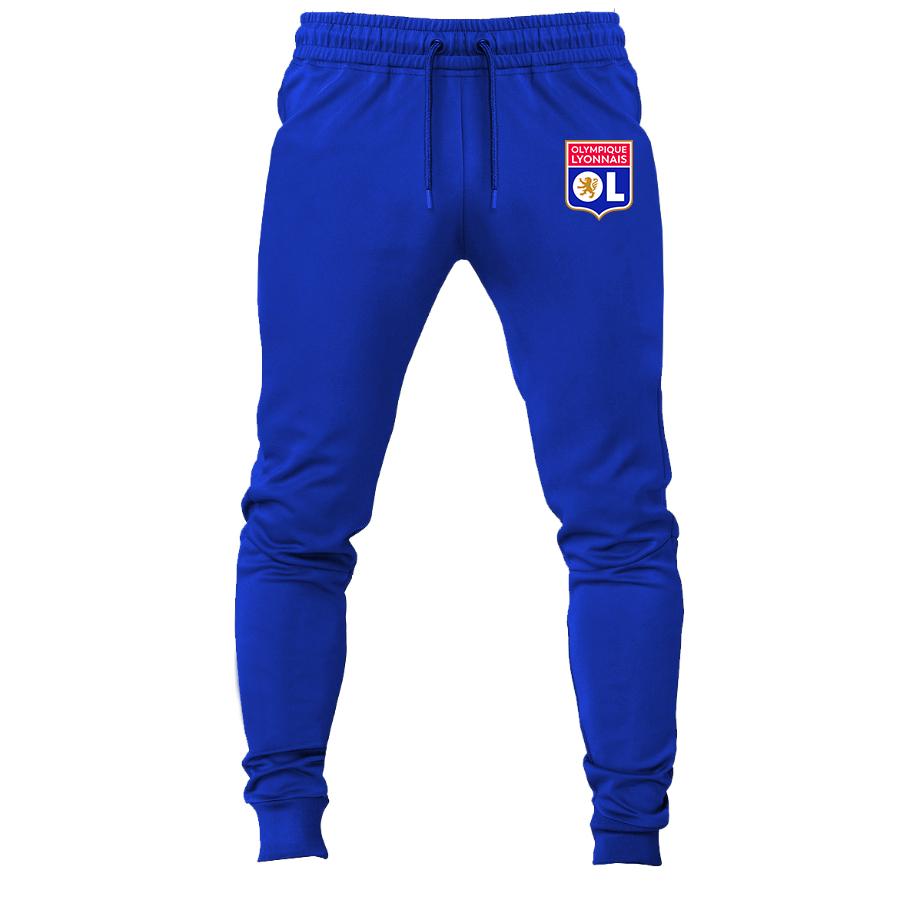 Men's Olympique Lyonnais FC Joggers Sweatpants