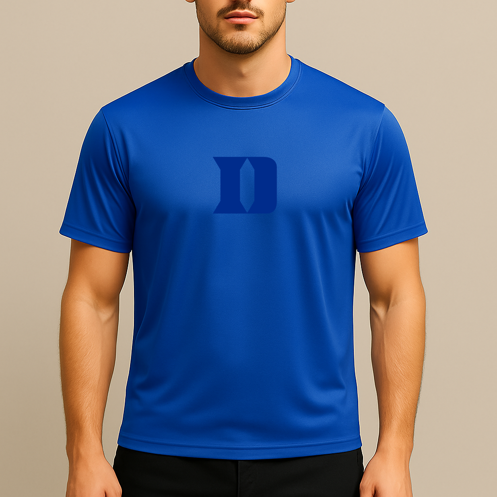 Men's Duke Blue Devils Logo Polyester T-Shirt