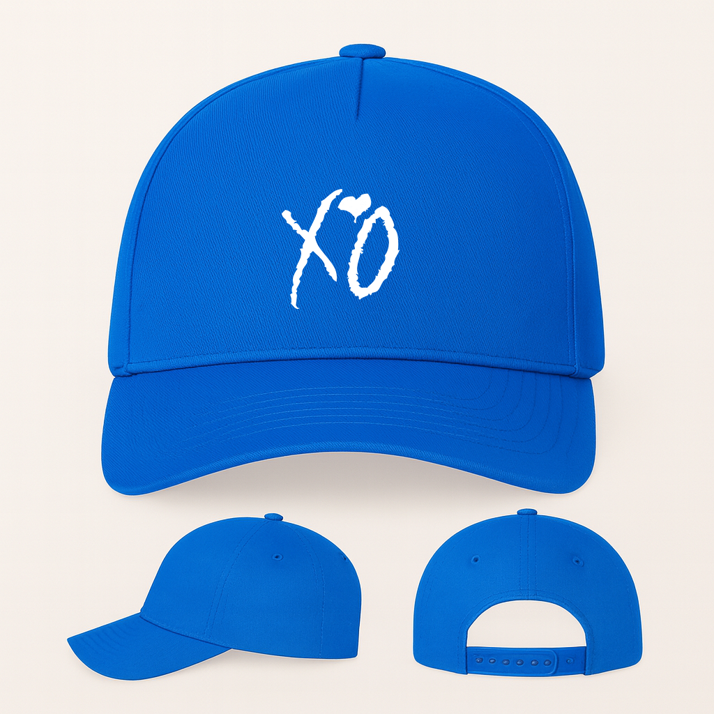 The Weeknd XO Music Five Panel Twill Snapback Cap