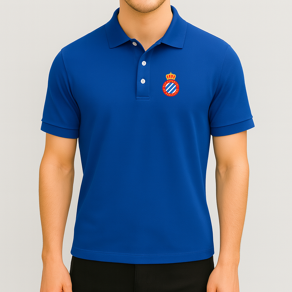 Men's Espanyol Soccer Logo Dry Blend Polo