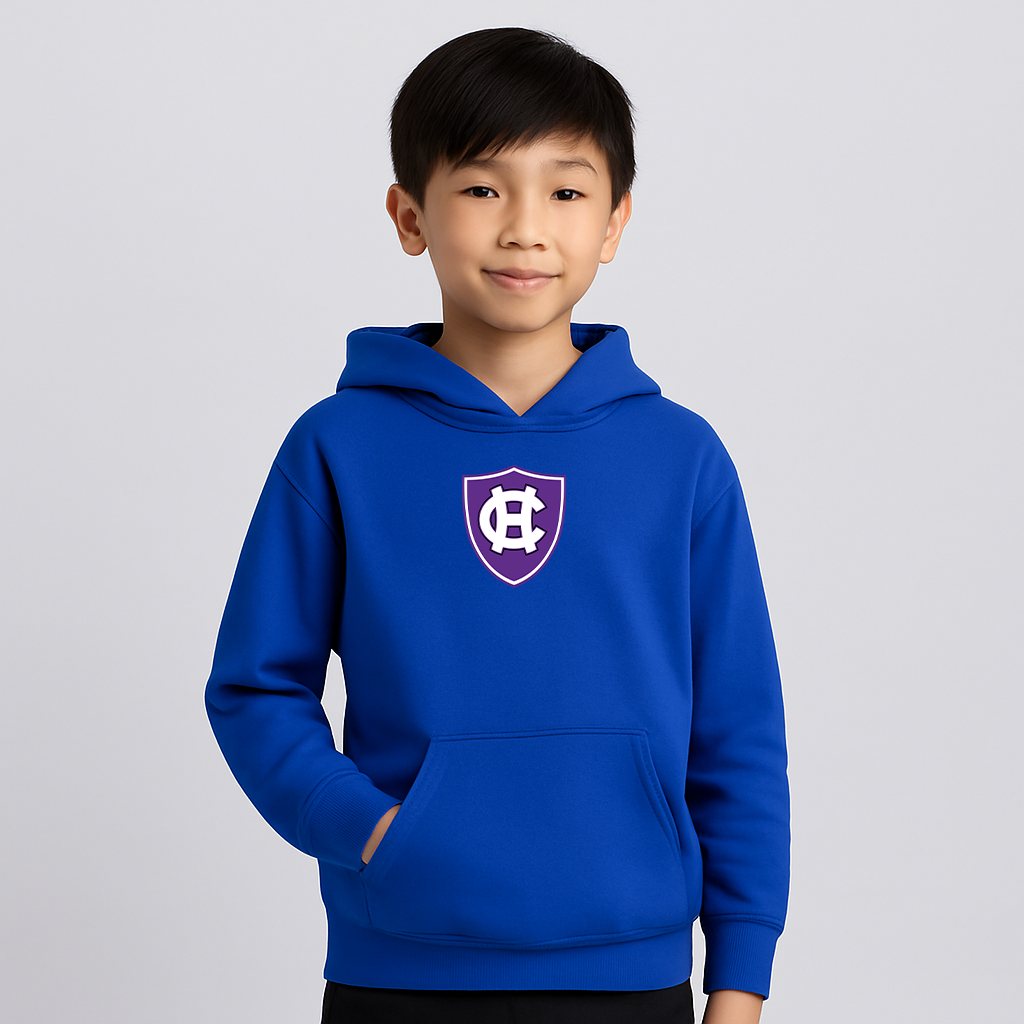 Youth Holy Cross Crusaders Logo Pullover Hoodie