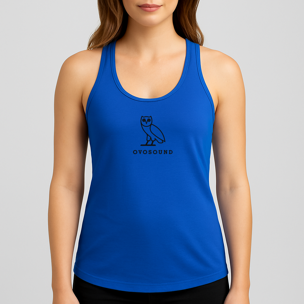 Women's Ovosound Drake Music Racerback Tank Top