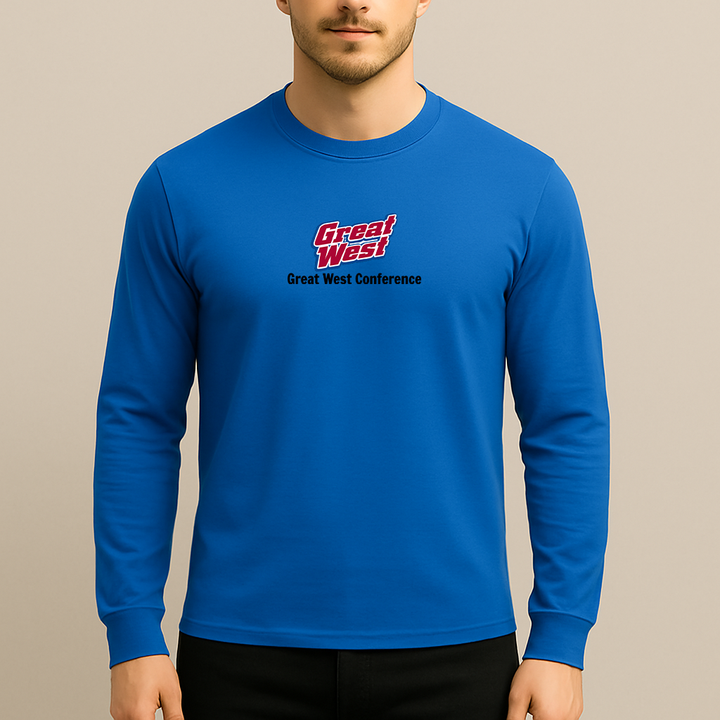 Men's Great West Conference Logo Long Sleeve T-Shirt