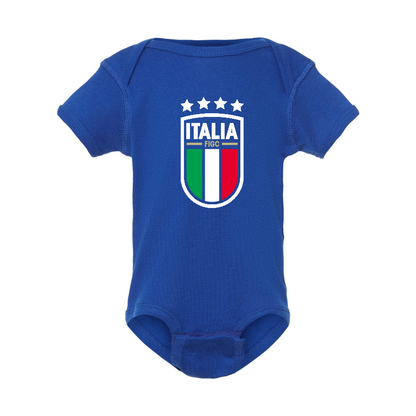 Italy National Soccer Baby Romper Onesie