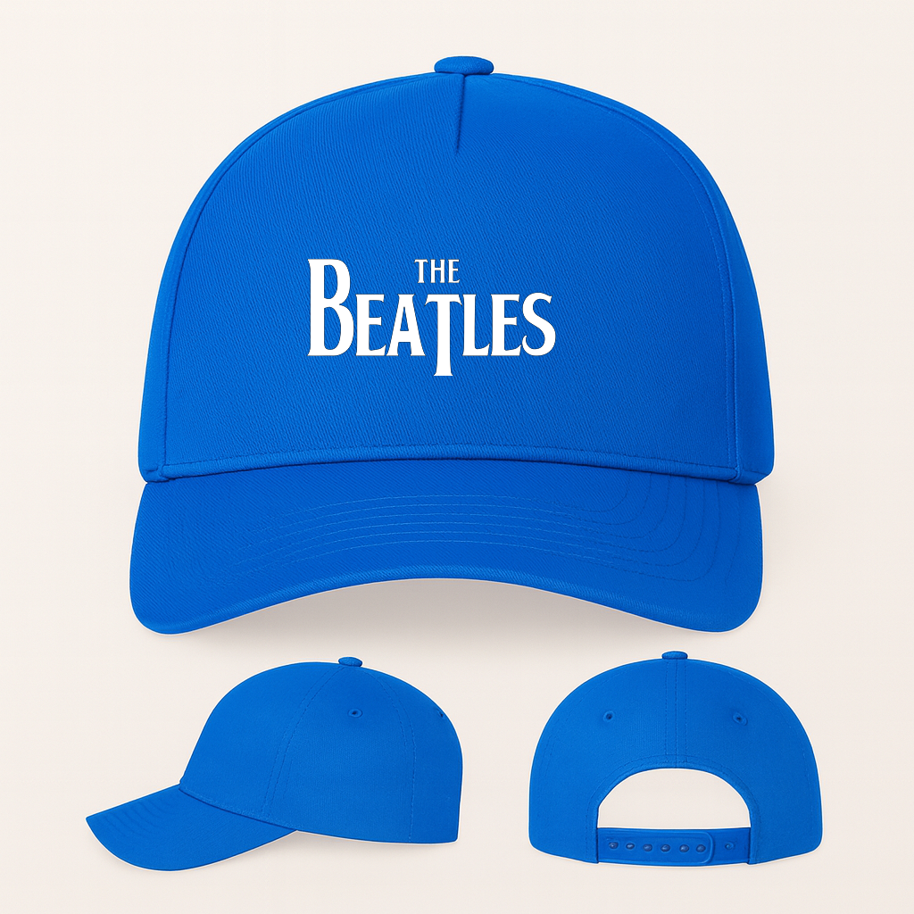 The Beatles Music Five Panel Twill Snapback Cap