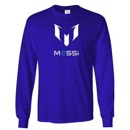 Youth Kids Lionel Messi Air Messi Soccer Long Sleeve T-Shirt