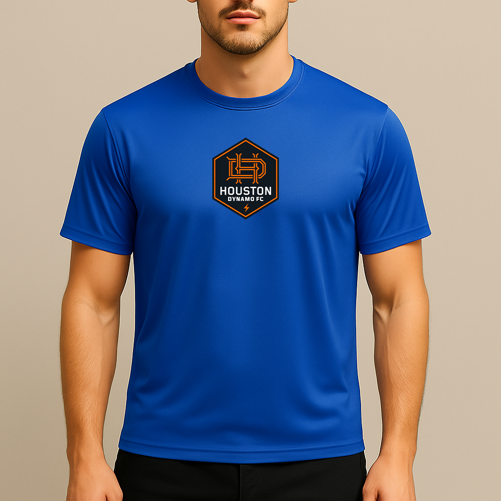 Men's Houston Dynamo FC Soccer Polyester T-Shirt