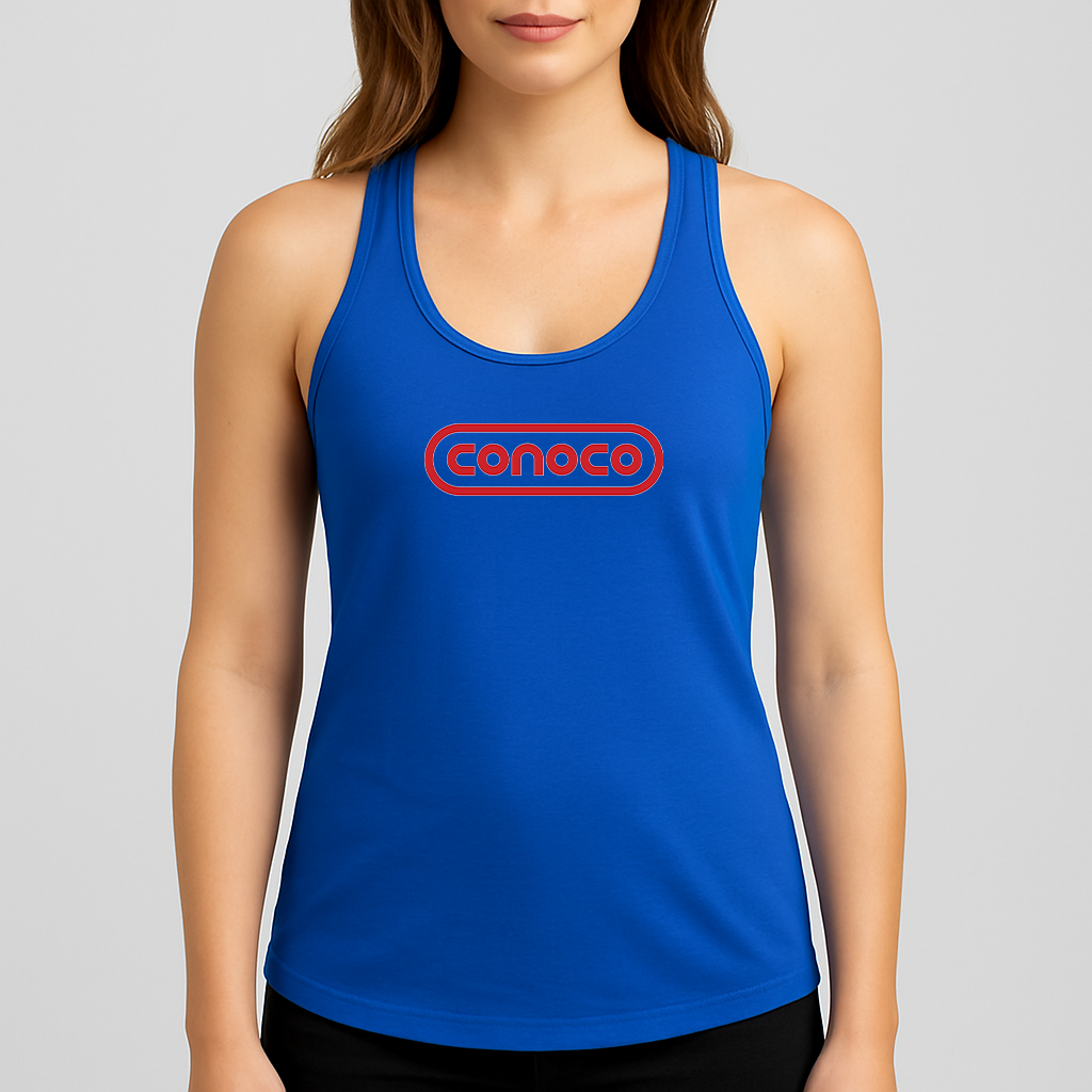 Women's Conoco Gas Station Racerback Tank Top