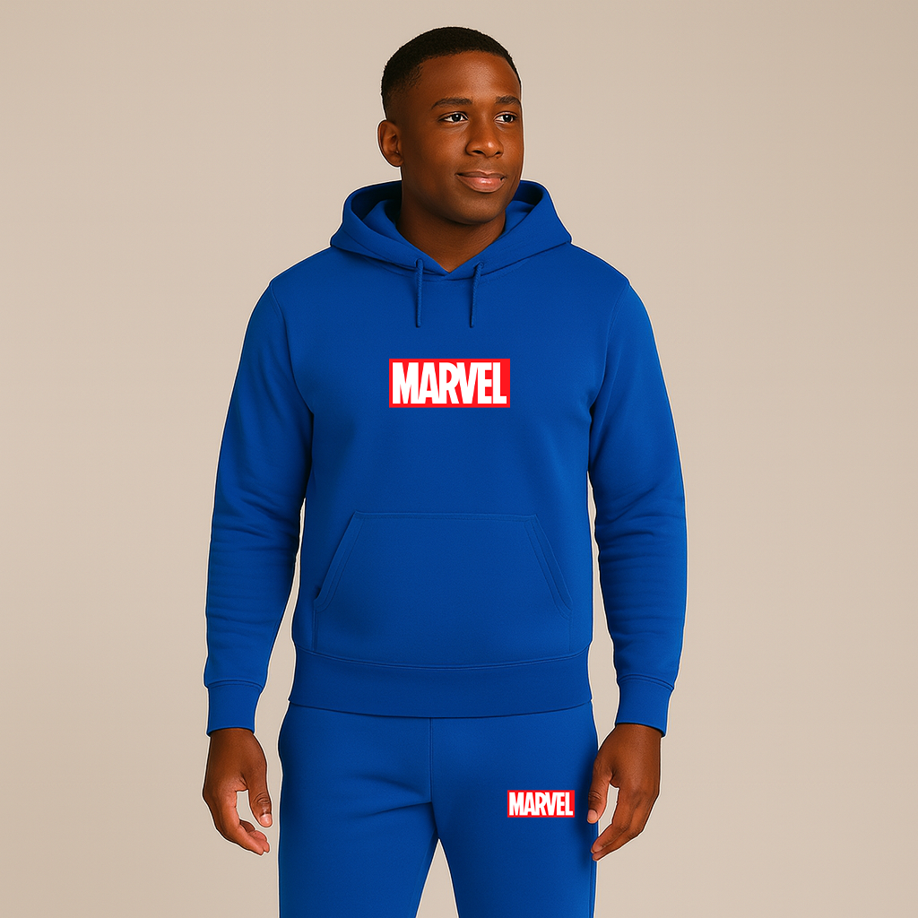 Men's Marvel Comics Hoodie Joggers Set