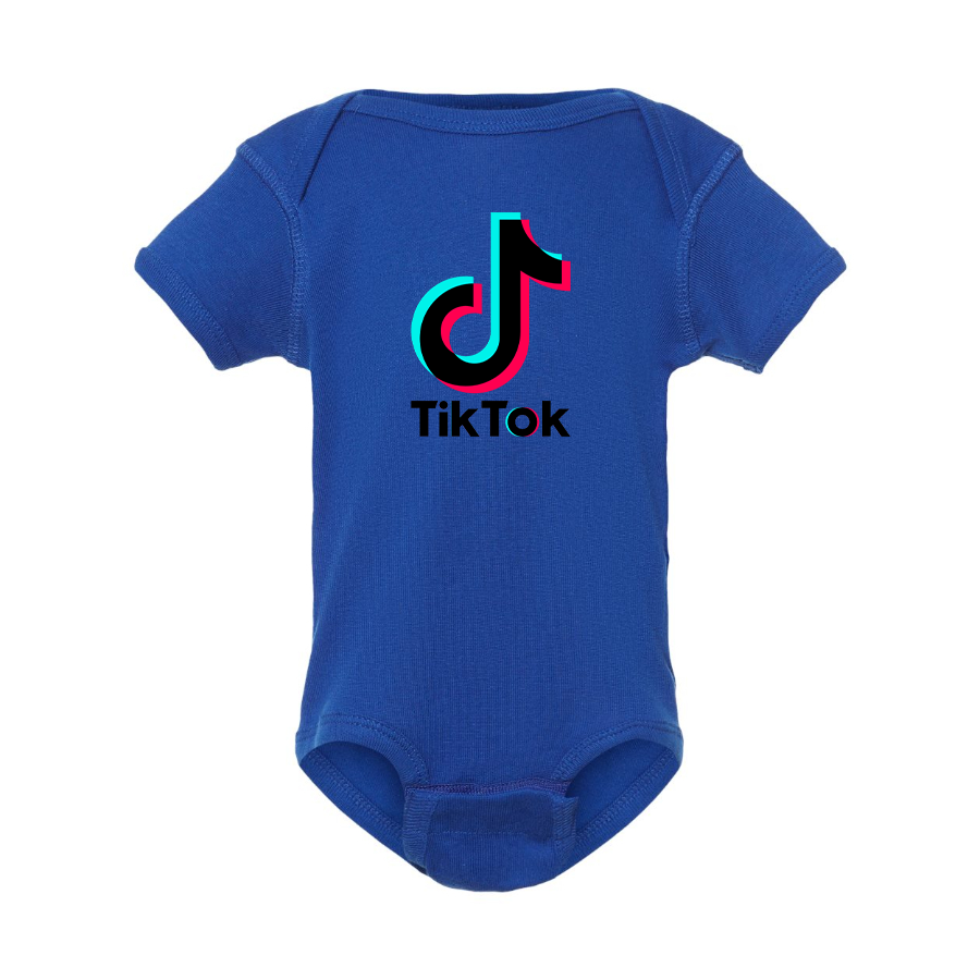 TikTok Social Baby Romper Onesie