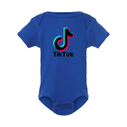 TikTok Social Baby Romper Onesie