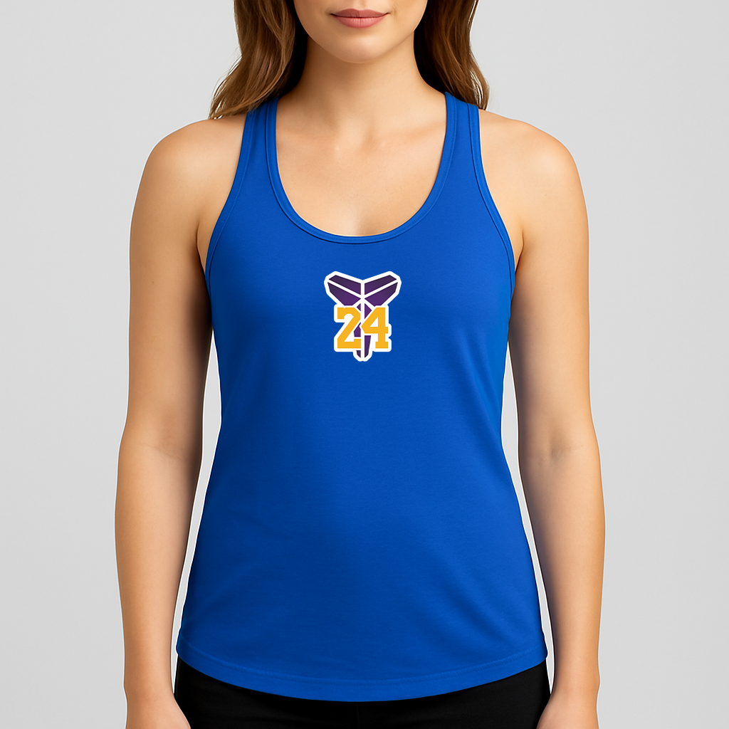 Women's Kobe Bryant Mamba 24 Racerback Tank Top