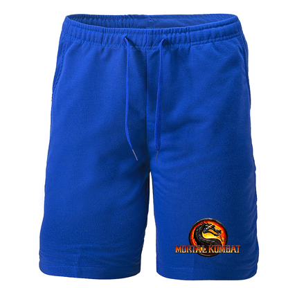 Men's Mortal Kombat Game Athletic Fleece Shorts