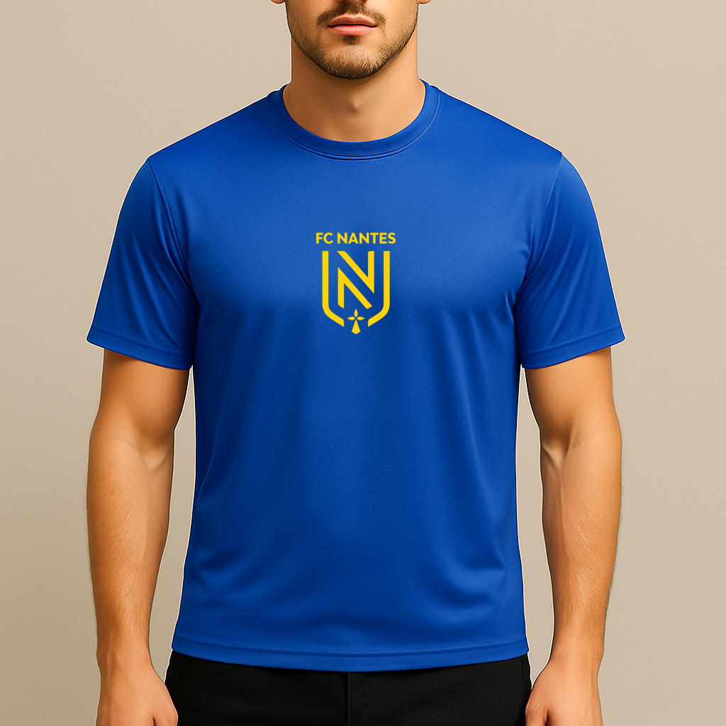 Men's FC Nantes Soccer Logo Polyester T-Shirt