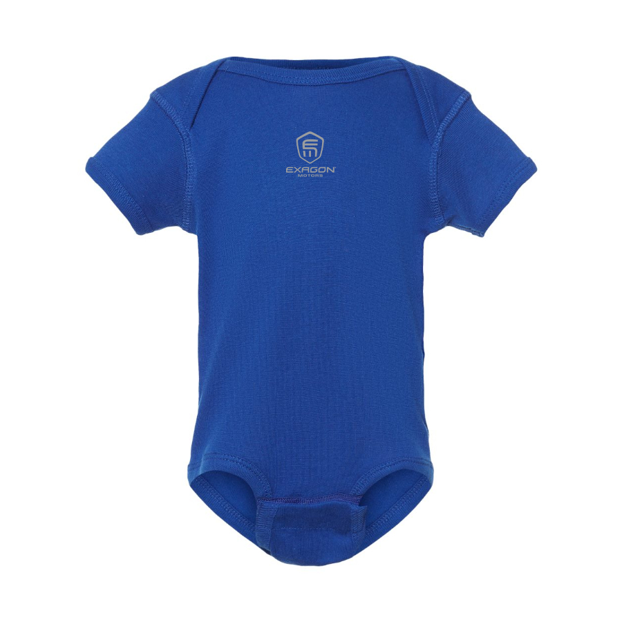 Exagon Motors Logo Baby Romper Onesie