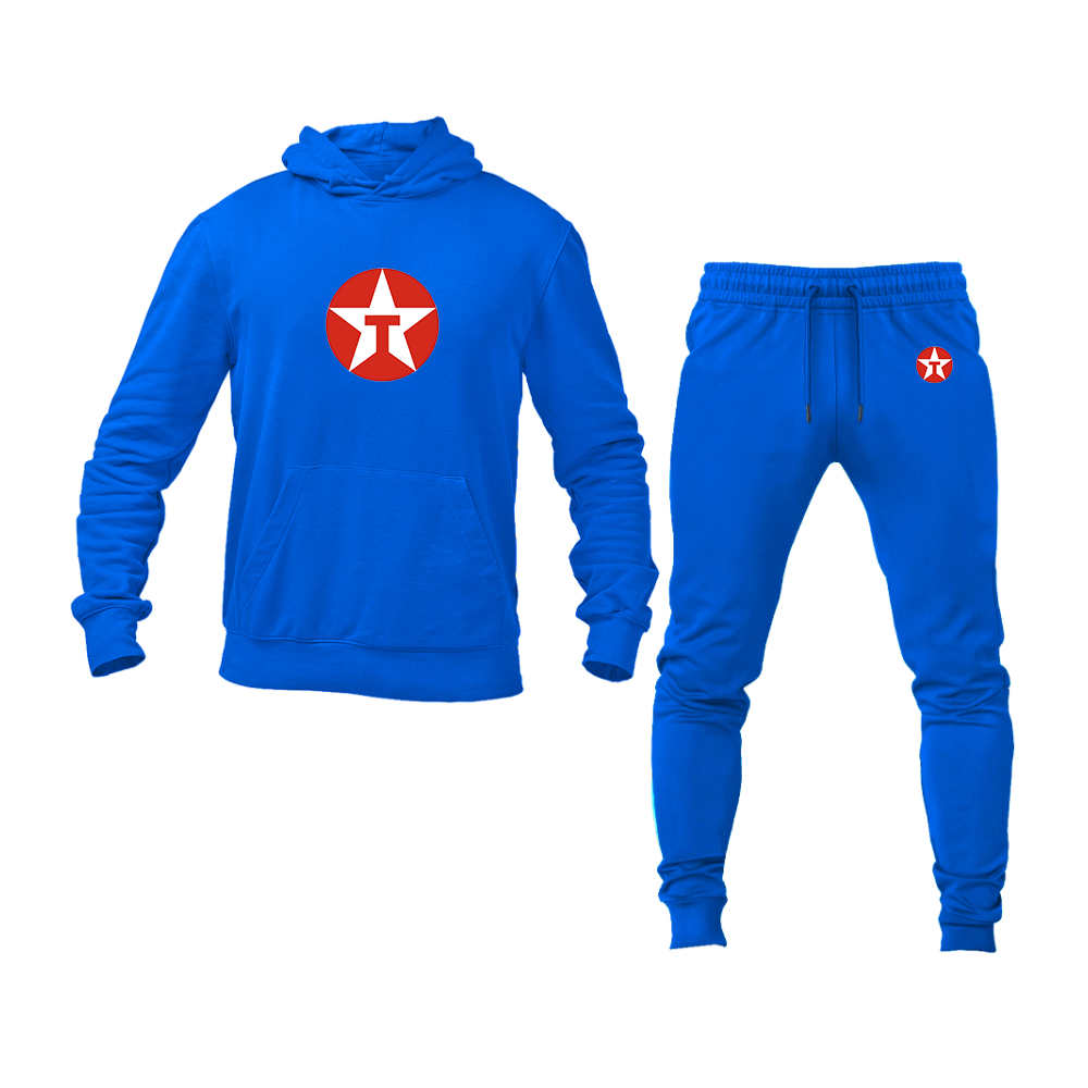 Men's Texaco Logo Hoodie Joggers Set