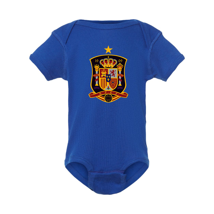 Spain National Soccer Team Baby Romper Onesie