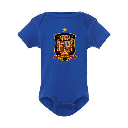 Spain National Soccer Team Baby Romper Onesie