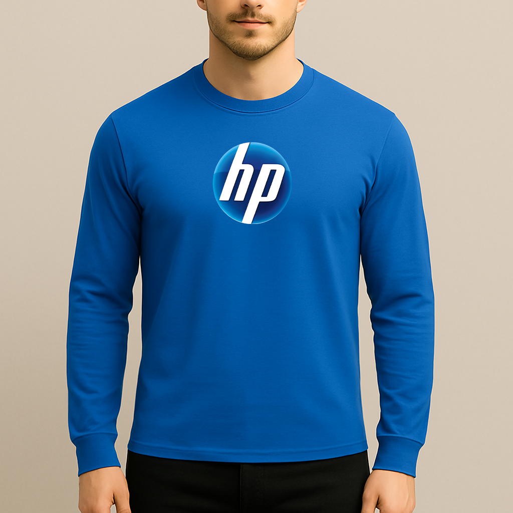 Men's HP Logo Long Sleeve T-Shirt