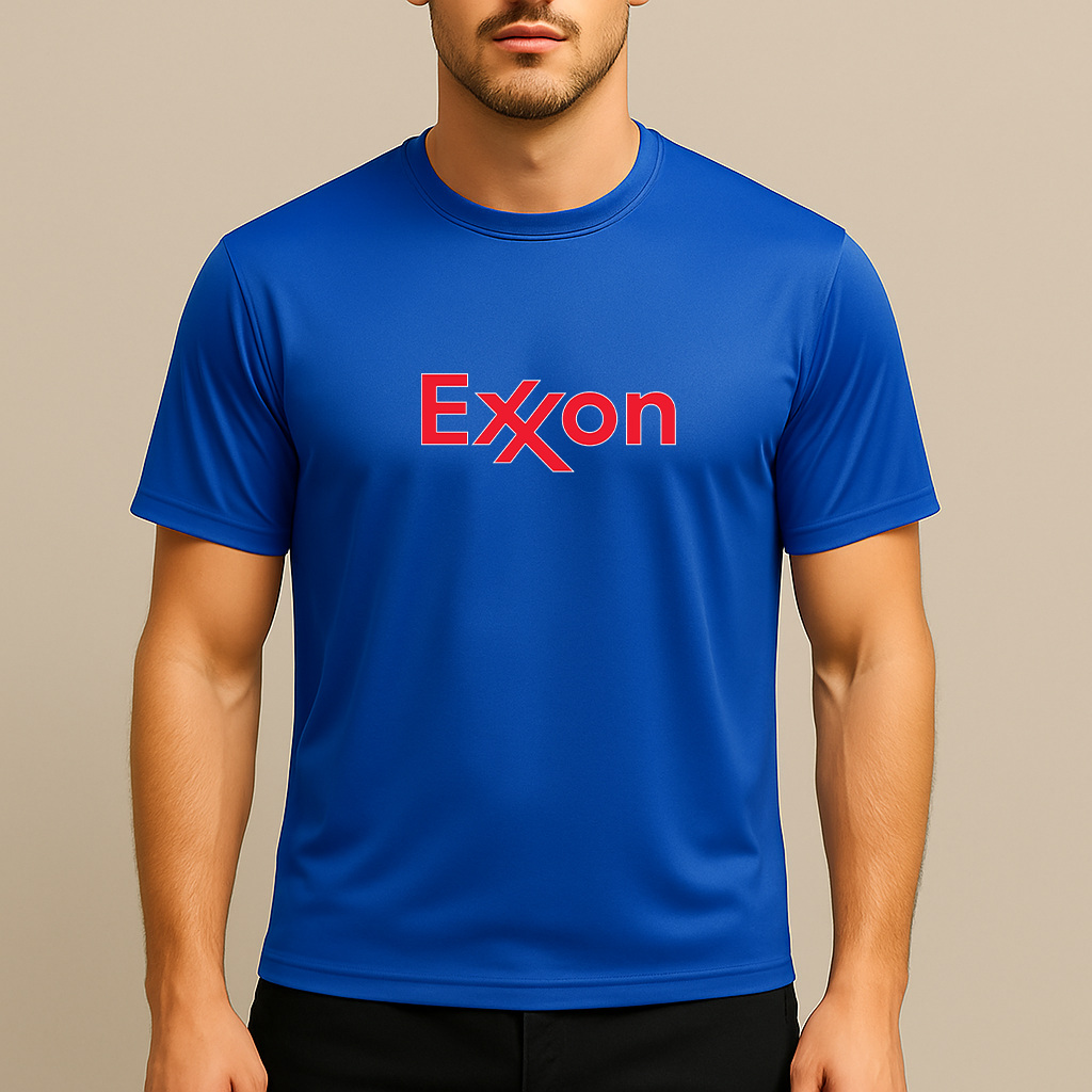 Men's Exxon Gas Station Polyester T-Shirt