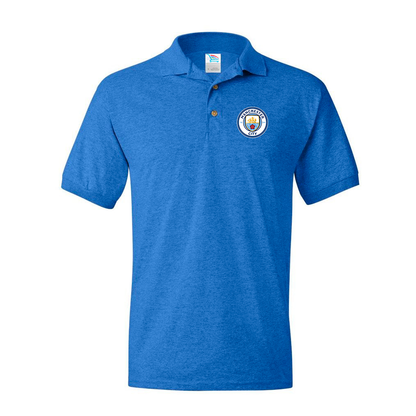 Men's Manchester City Soccer Dry Blend Polo