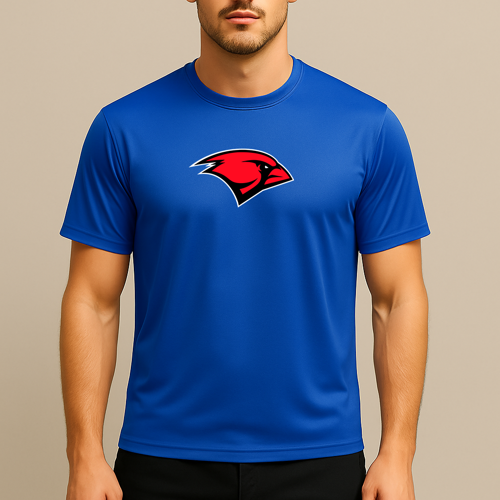 Men's Incarnate Word Cardinals Logo Polyester T-Shirt