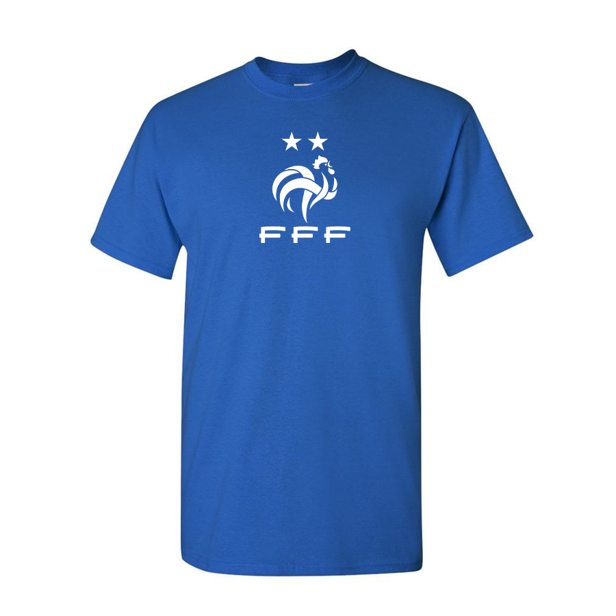 Men's France Soccer Cotton T-Shirt