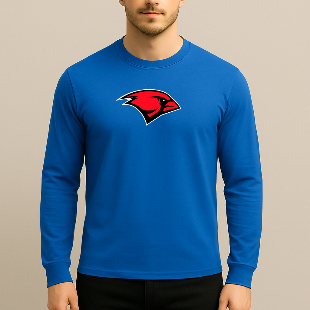 Men's Incarnate Word Cardinals Logo Long Sleeve T-Shirt