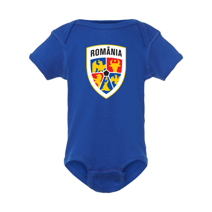Romania National Soccer Team Baby Romper Onesie