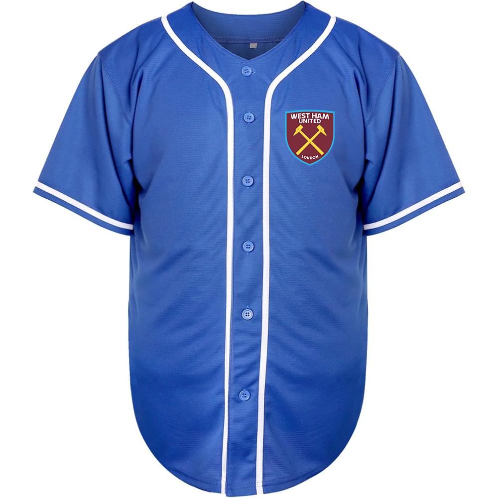 Men's West Ham United FC Baseball Jersey