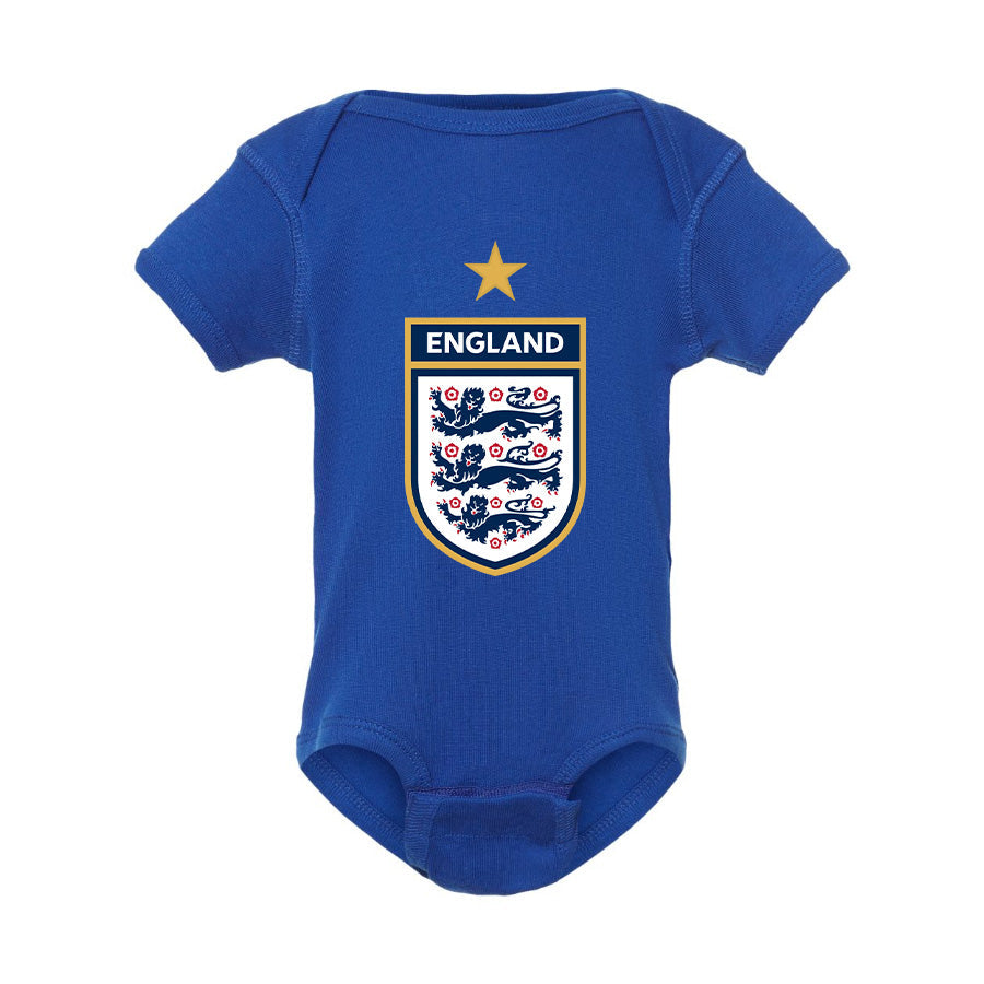 England National Soccer Team Baby Romper Onesie