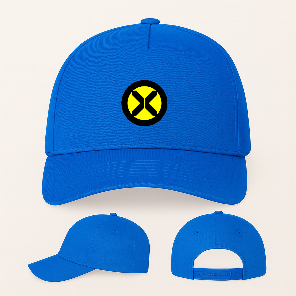 X-Men Marvel Comics Superhero Five Panel Twill Snapback Cap