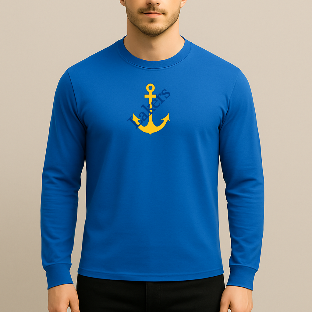Men's Lake Superior State Lakers Logo Long Sleeve T-Shirt