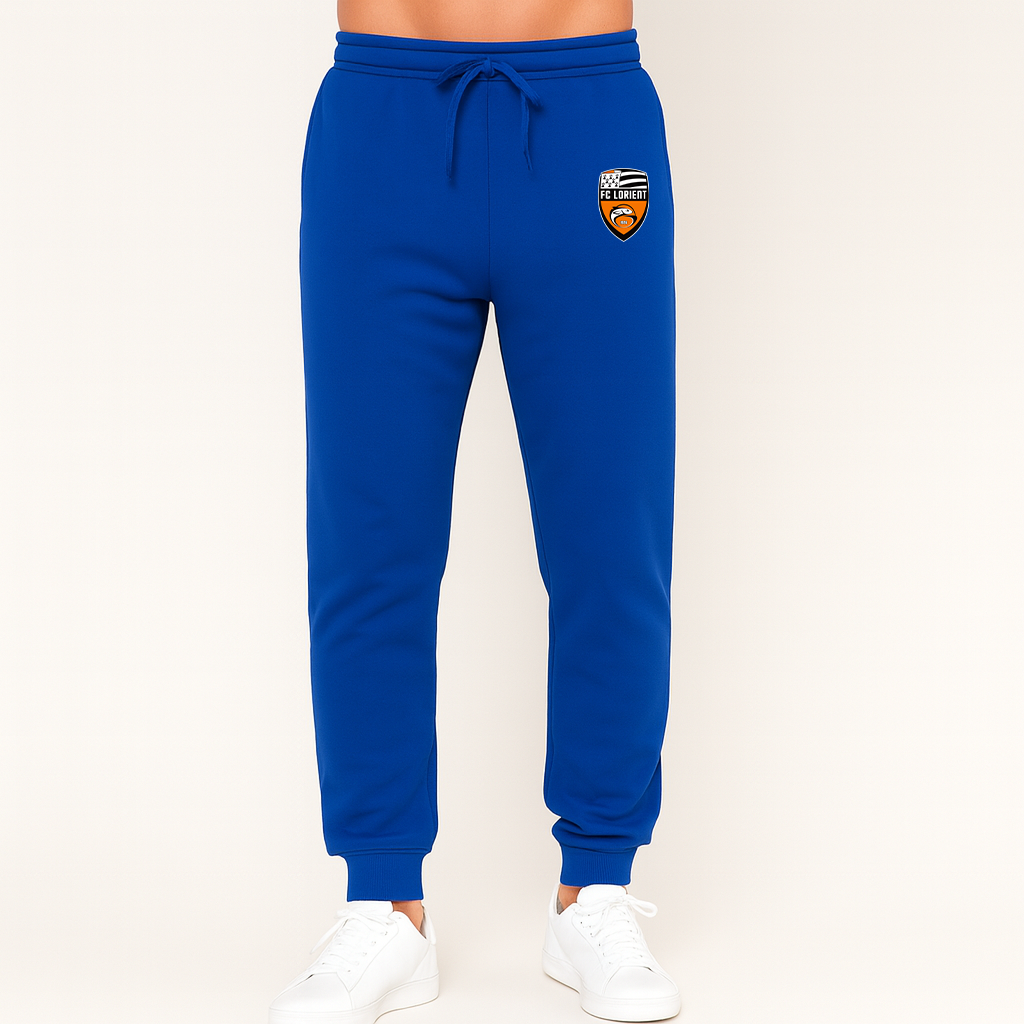 Men's FC Lorient Soccer Logo Joggers Sweatpants