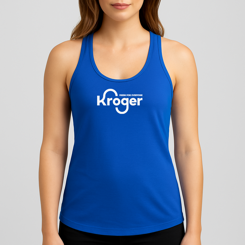 Women's Kroger Logo Next Level Ideal Racerback Tank