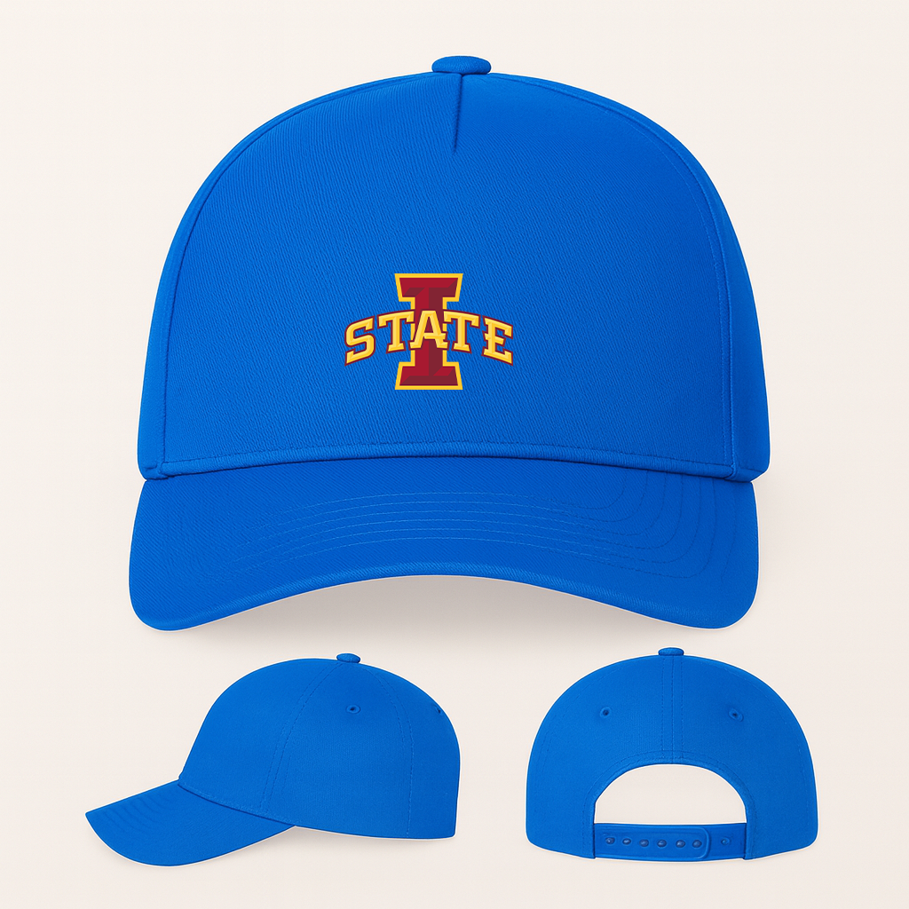 Iowa State Cyclones Logo Five Panel Twill Snapback Cap