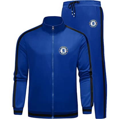 Men's Chelsea Soccer Logo Dry-Fit TrackSuit