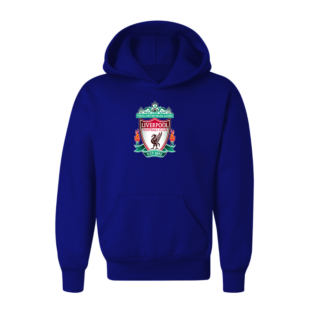 Youth Kids Liverpool Football Club Est.1892 Pullover Hoodie