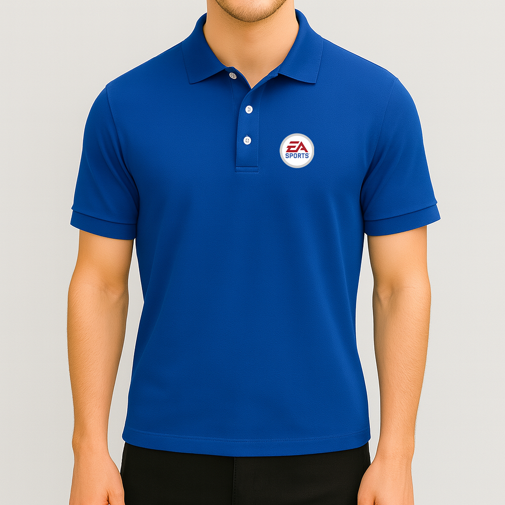 Men's EA SPORTS Logo Dry Blend Polo