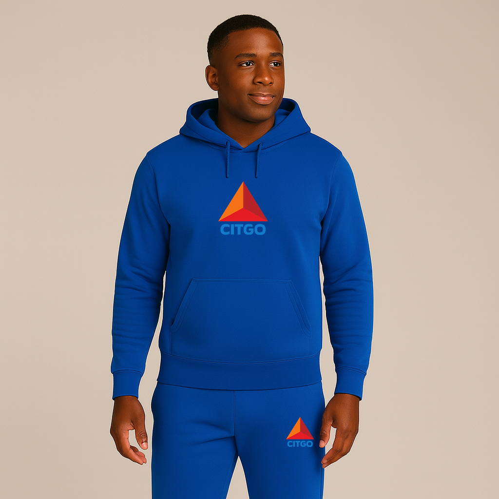 Men's Citgo Gas Station Hoodie Joggers Set
