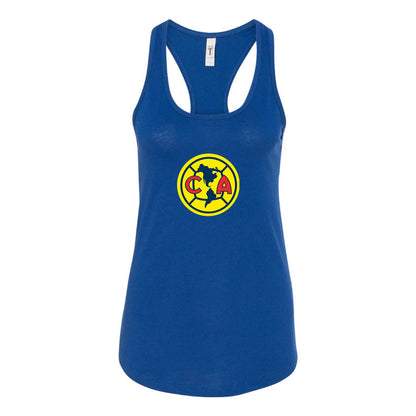 Women's Club America Football Racerback Tank Top