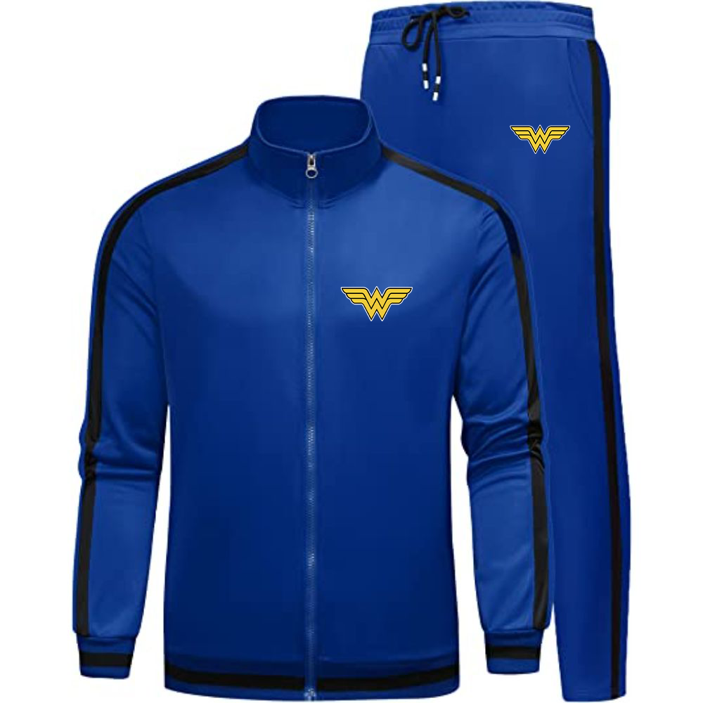 Men's Wonder Woman Superhero Dri-Fit TrackSuit