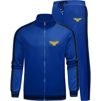 Men's Wonder Woman Superhero Dri-Fit TrackSuit