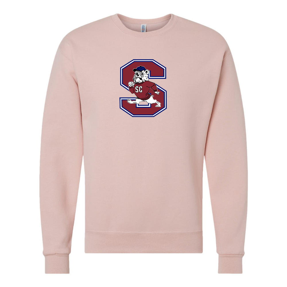 Men's South Carolina State Bulldogs Logo JERZEES NuBlend Crewneck Sweatshirt