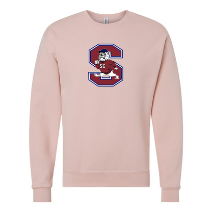 Men's South Carolina State Bulldogs Logo JERZEES NuBlend Crewneck Sweatshirt