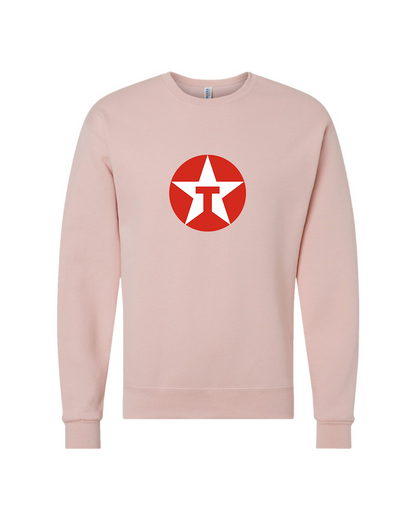 Men's Texaco Logo  JERZEES NuBlend Crewneck Sweatshirt