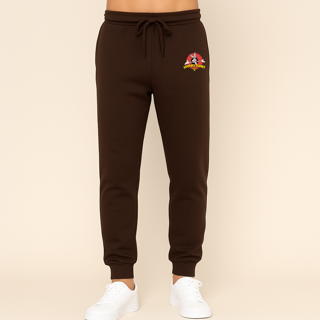 Men's Looney Tunes Warner Brothers Cartoon Joggers Sweatpants