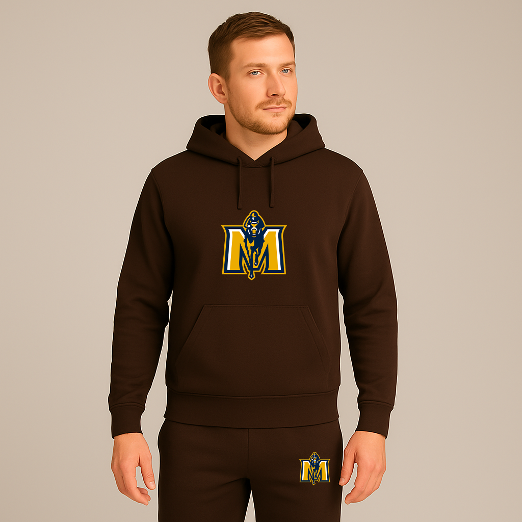 Men's Murray State Racers Logo Hoodie Joggers Set
