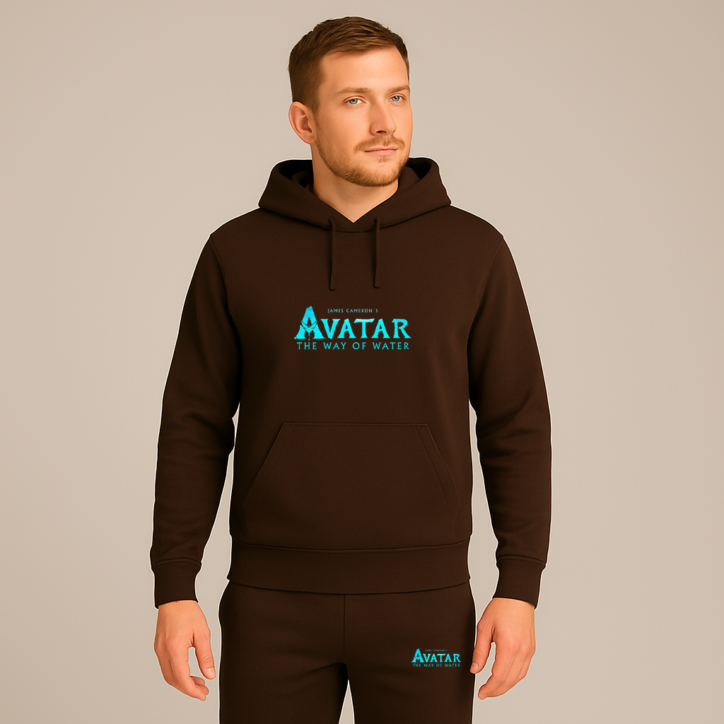 Men's James Cameron Avatar The Way of Water Hoodie Joggers Set