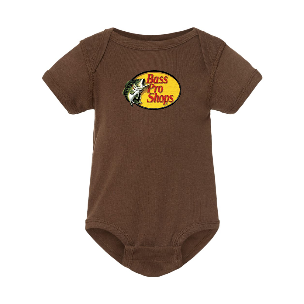Bass Pro Shops Logo Rabbit Skins Infant Baby Rib Bodysuit
